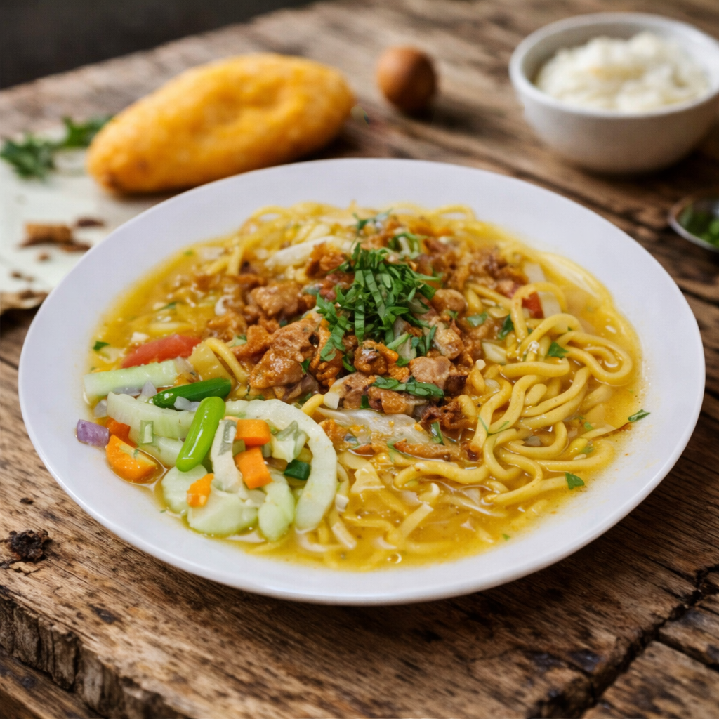 Mie Godhog Daging Sapi