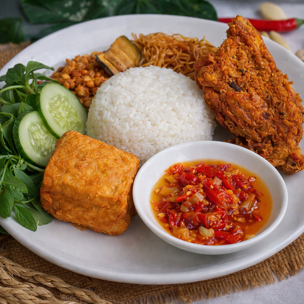 Paket Ayam Penyet/Goreng