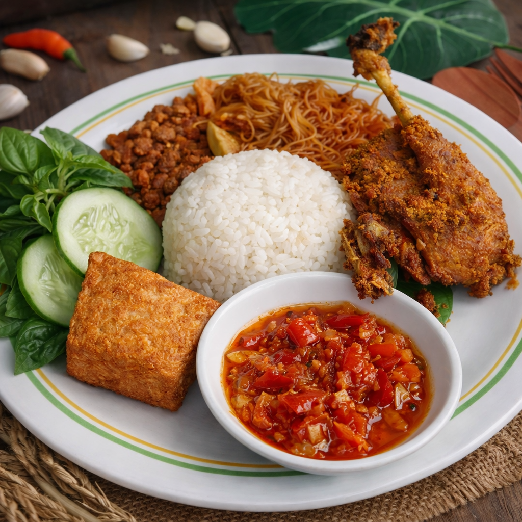 Paket Bebek Penyet/Goreng